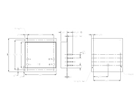 Dimensional Drawing for Circuit Card Assembly (CCA) Mounted Electromagnetic Interference (EMI) Filters (A-10316, A-10317, A-10318, A-10319, A-10320, A-10321)